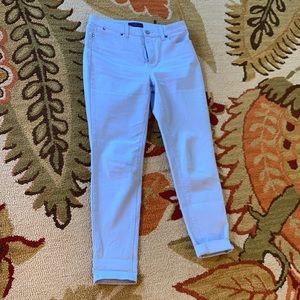 Talbots jeggings, light blue jean